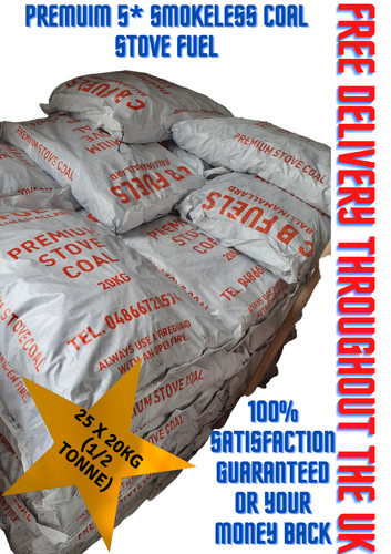 Smokeless coal high heat - high,