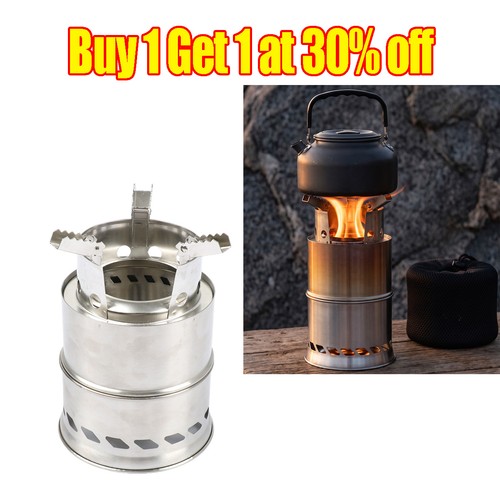 Outdoor wood burning stove - wood,
