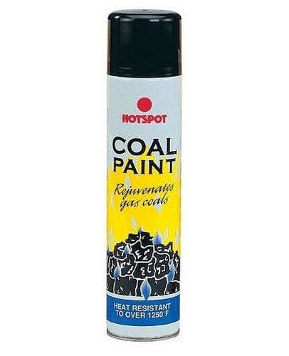 Black coal paint hotspot - black,