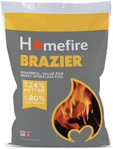 Brazier smokeless coal - smokeless, 20kg