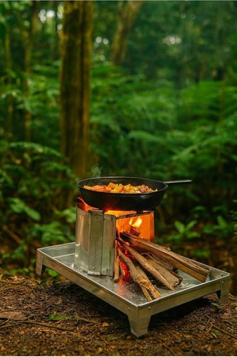Iron chulha stove cooking - iron,